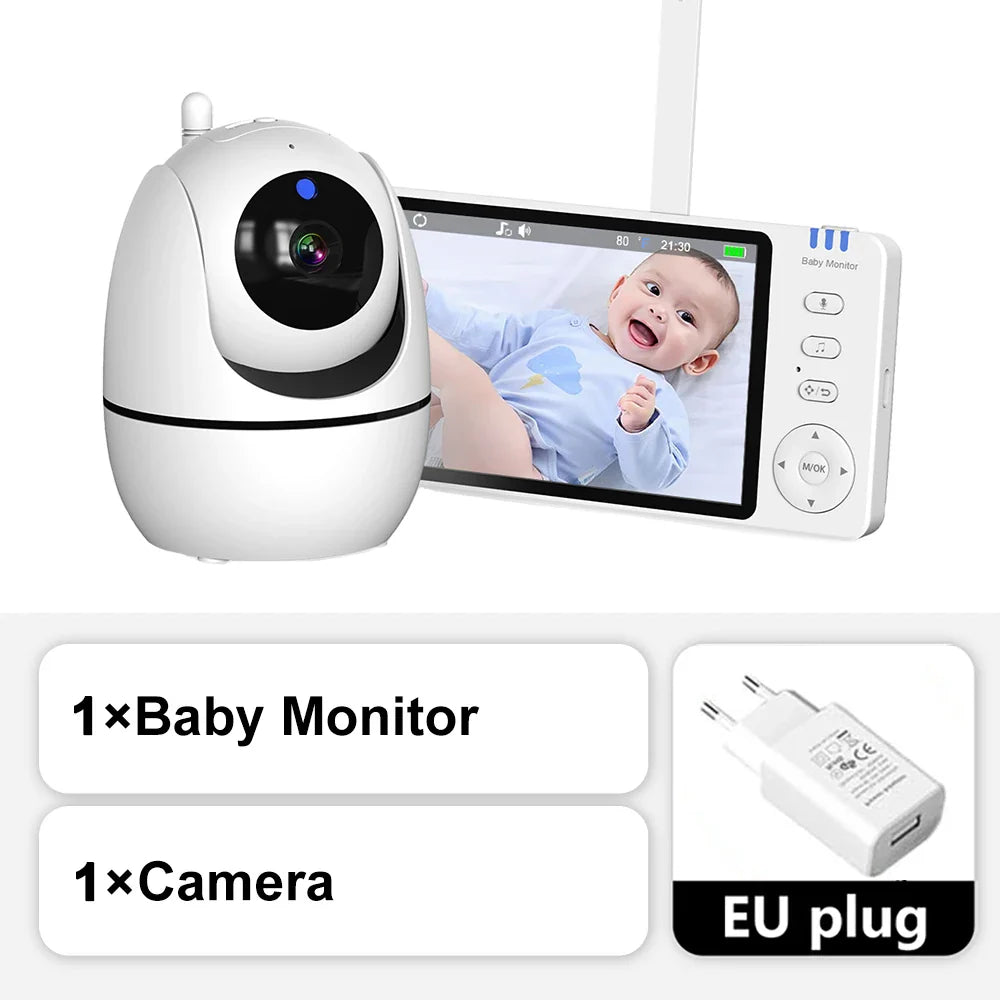 Babyphone Vidéo HD 5 avec Caméra